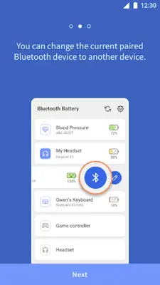 Bluetooth Battery android App screenshot 3