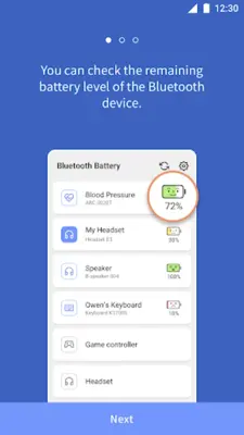 Bluetooth Battery android App screenshot 4